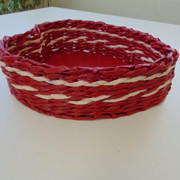 panier à doudou en forme de coeur