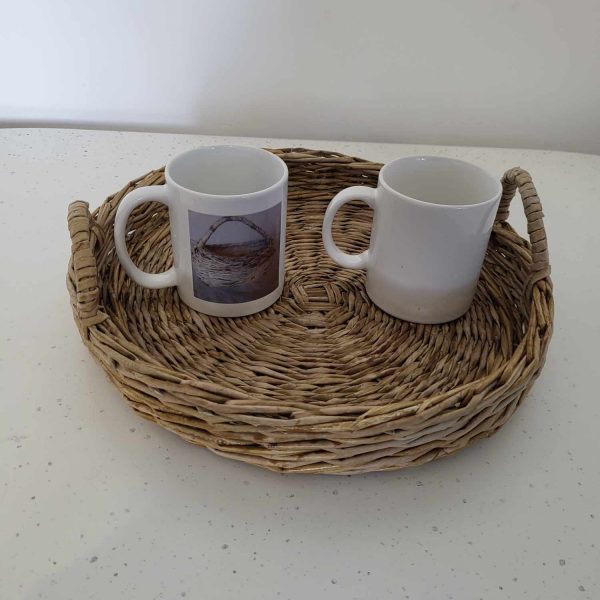 plateau en papier journal