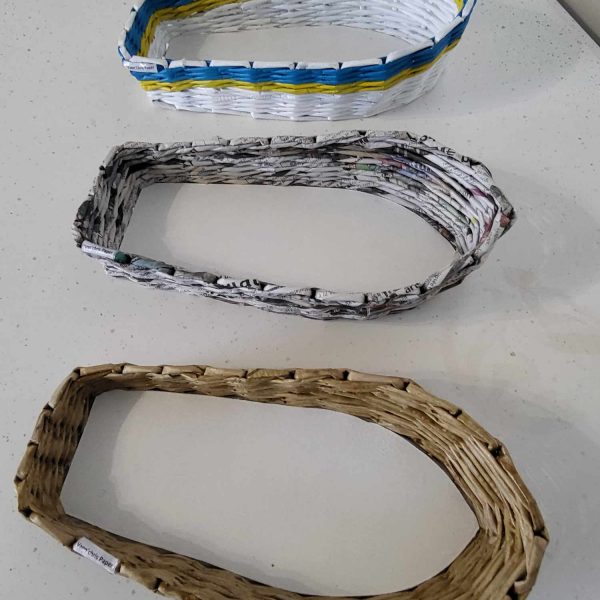 bateau bois en papier journal